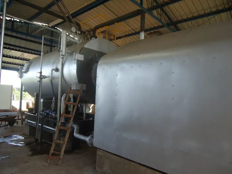 Fornalha industrial para caldeira de alta produção